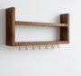 Hanah Home R-Raf305 Estantería de madera maciza de 50 cm